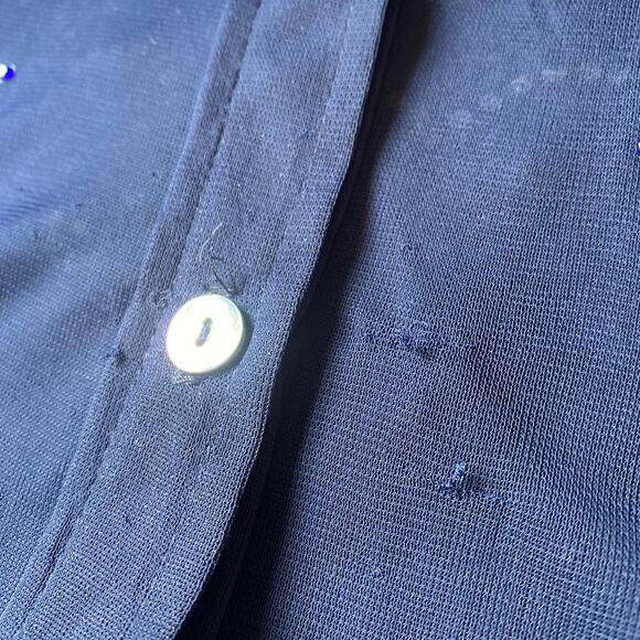 Vintage moda sheer cowboy button up - Picture 5 of 6